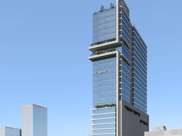 AA Saffron Tower | Prime Office Space For Sale in Clifton