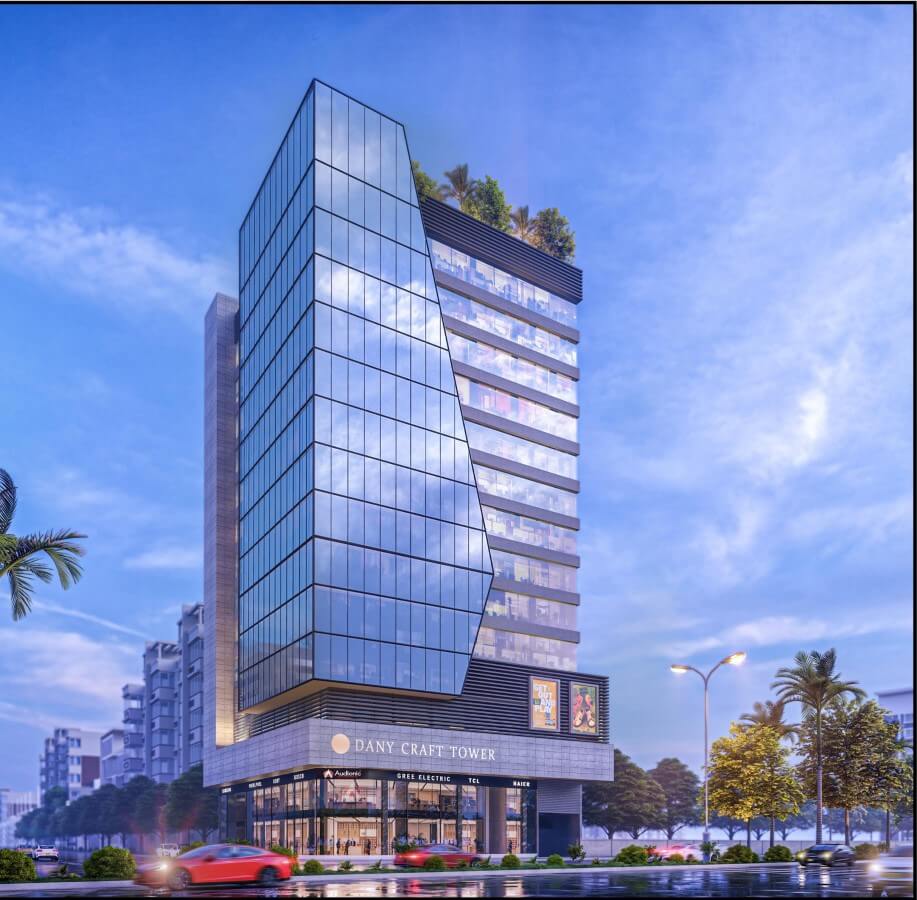 Dany Craft Tower Luxury Offices & Shops for Sale In Ma Jinnah Road Saddar Karachi