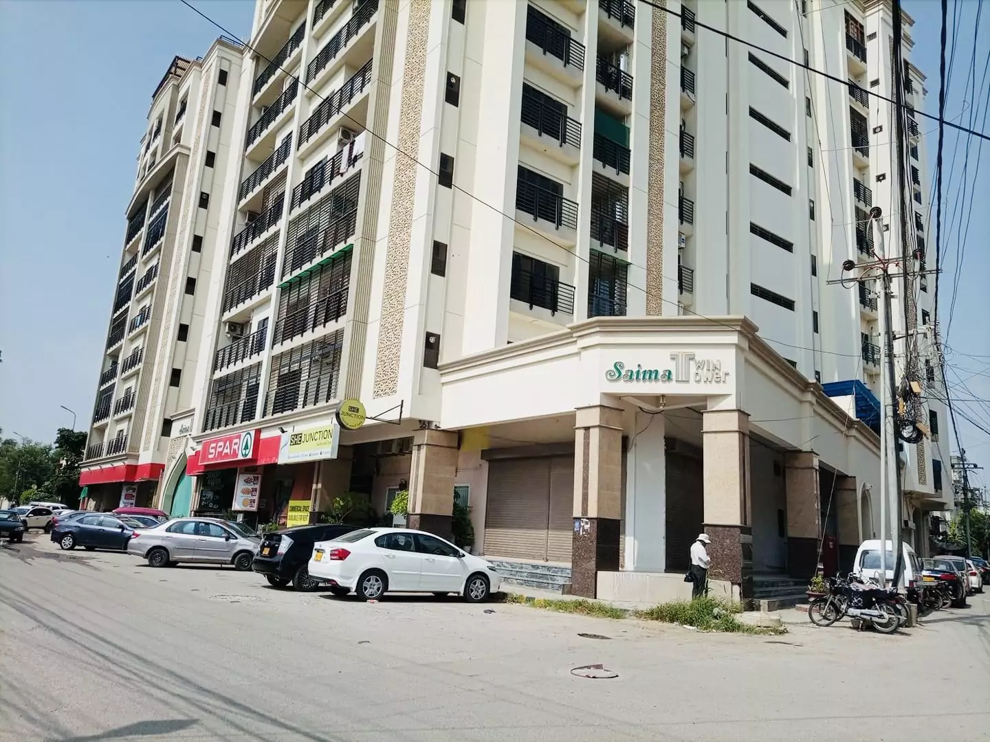 Luxurious 3-Bedroom Apartment for Rent in Saima Twin Towers, KDA Scheme 1 Karachi (1) Luxurious 3-Bedroom Apartment for Rent in Saima Twin Towers, KDA Scheme 1 Karachi