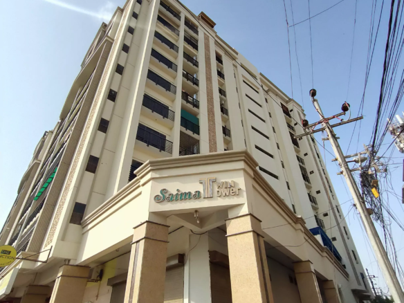 Luxurious 3-Bedroom Apartment for Rent in Saima Twin Towers, KDA Scheme 1 Karachi