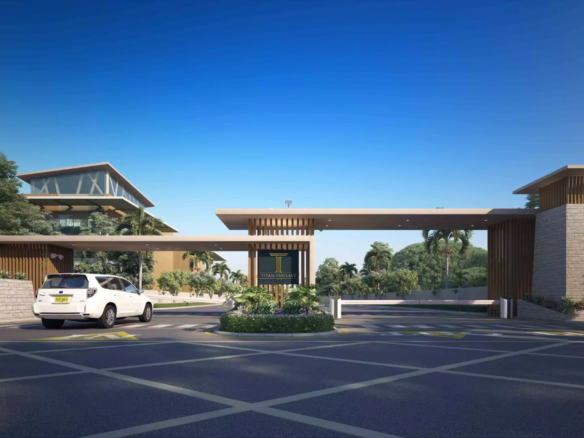 Main Gate In Titan Enclave Prime Location Plots for Sale in Karachi