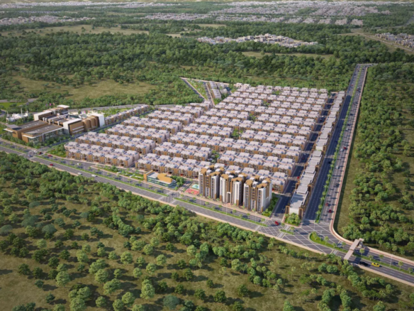 Master Plan Of Titan Enclave Prime Location Plots for Sale in Karachi