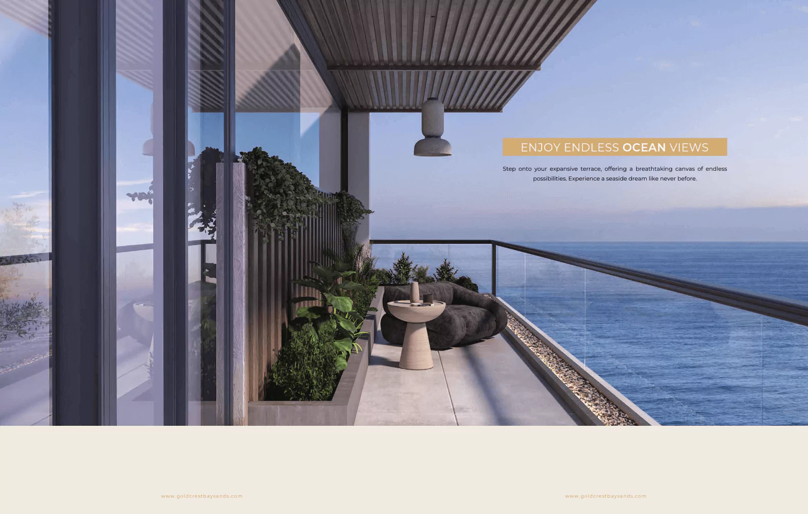 Ocean View View From Goldcrest Bay sand at HMR Waterfront Apartments For Sale In DHA Phase 8 Karachi Ocean View View From Goldcrest Bay sand at HMR Waterfront Apartments For Sale In DHA Phase 8 Karachi