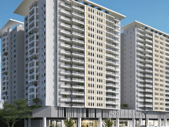 Roshan Tower Tipu Sultan Road Luxury Apartments For Sale in PECHS Karachi (1)