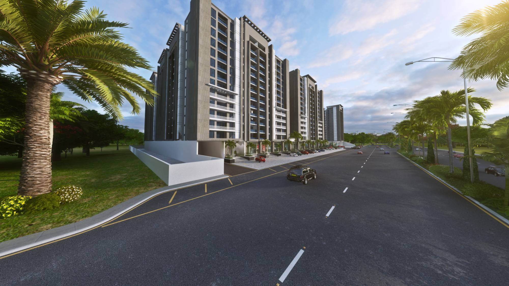 Saima Greens Residencia: Luxury Flats For Sale near Airport