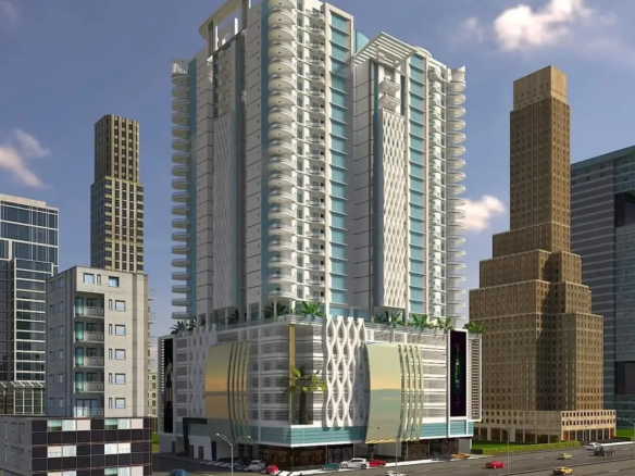 Sawera Blessing Luxury 3-4 Bedroom Flat For Sale in Block 8 Clifton Karachi (1)