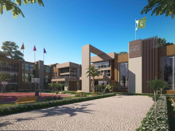 School in Titan Enclave Prime Location Plots for Sale in Karachi