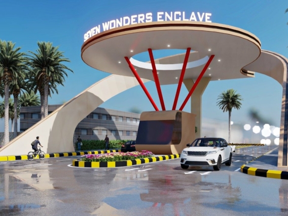 Seven Wonders Enclave: Prime 120 yd Plot for Sale in Karachi