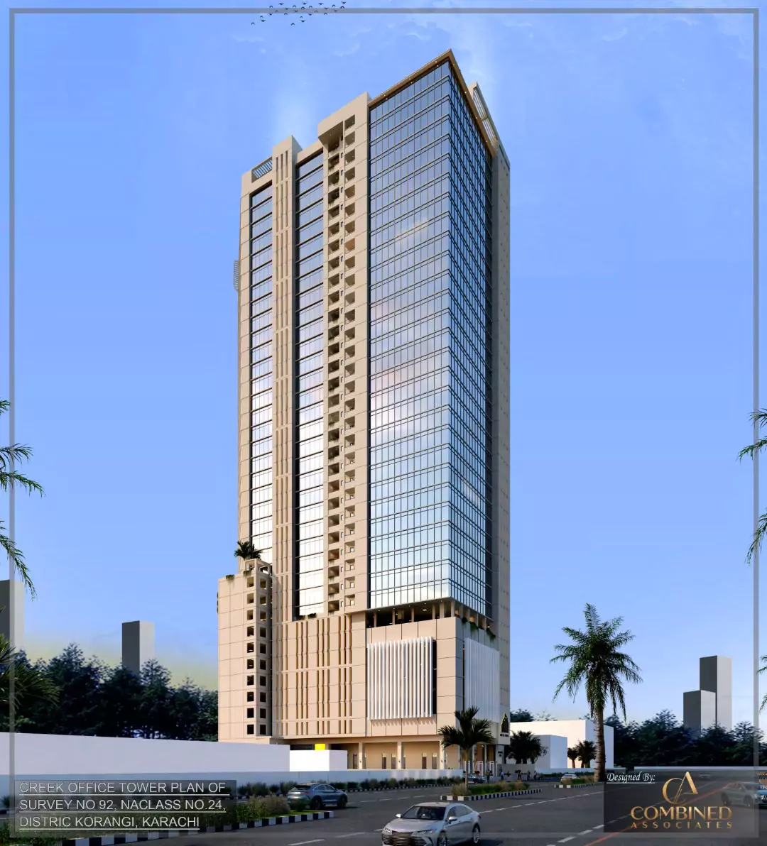 Creek Tower A New Office Project in Dha Phase 7 Ext, Karachi Designed for Modern Professionals