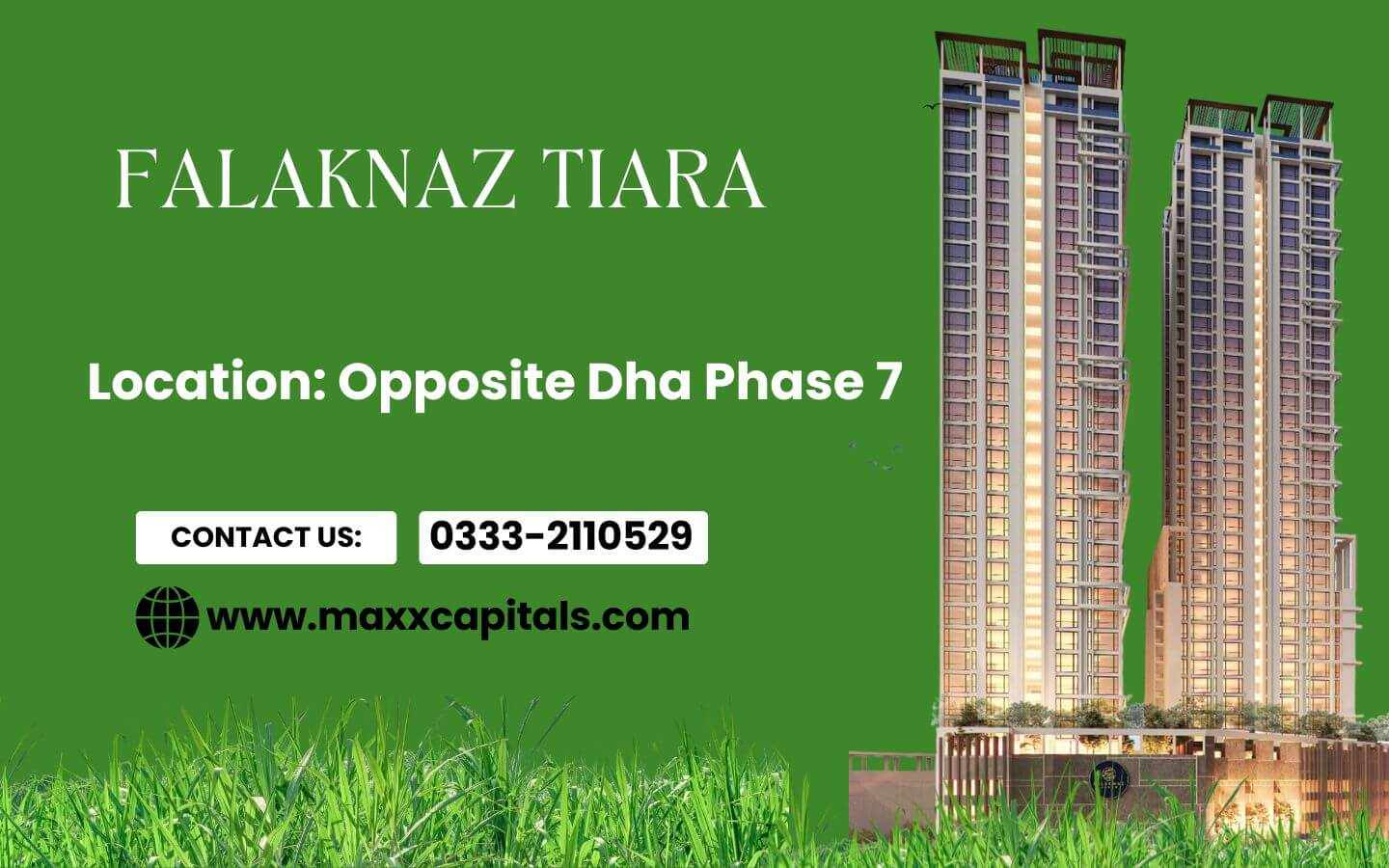 Falaknaz Tiara 2, 3 & 4 Bedrooms Apartment In Karachi