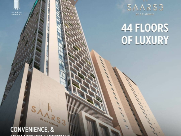 Luxury 3 & 4 Bedroom Apartments for Sale in Saars 3 Civil Lines Karachi MaxX Capitals