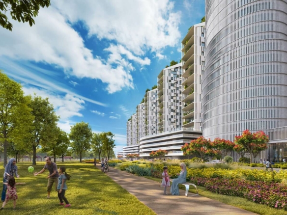 Lagoon Views Tower 1 Luxury 1BR Apartment For Sale In The Mangrove Korangi Creek Karachi