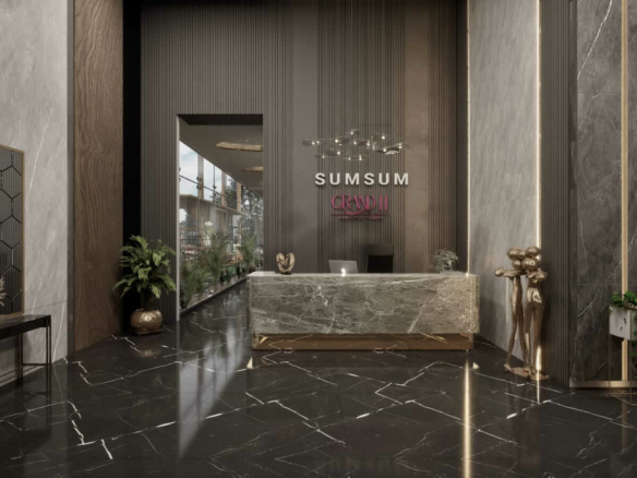 Sumsum Grand 2 Executive Tower At Main Jinnah Avenue Opposite Malir Cantt – Luxury Apartments in Karachi