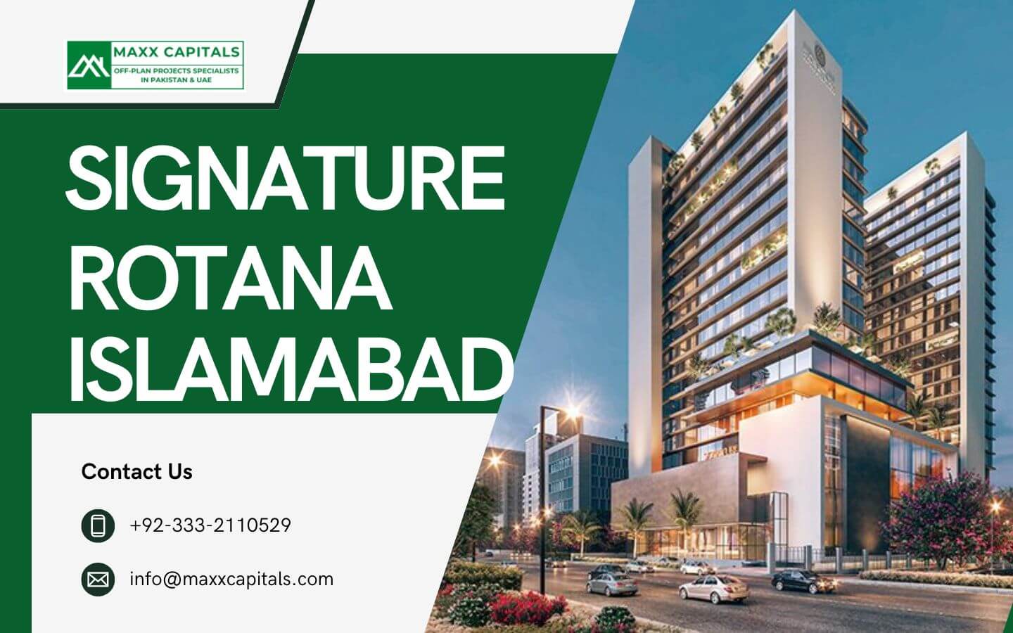 Signature Rotana Islamabad – Ultra-Luxury Hotel Apartments & Residences