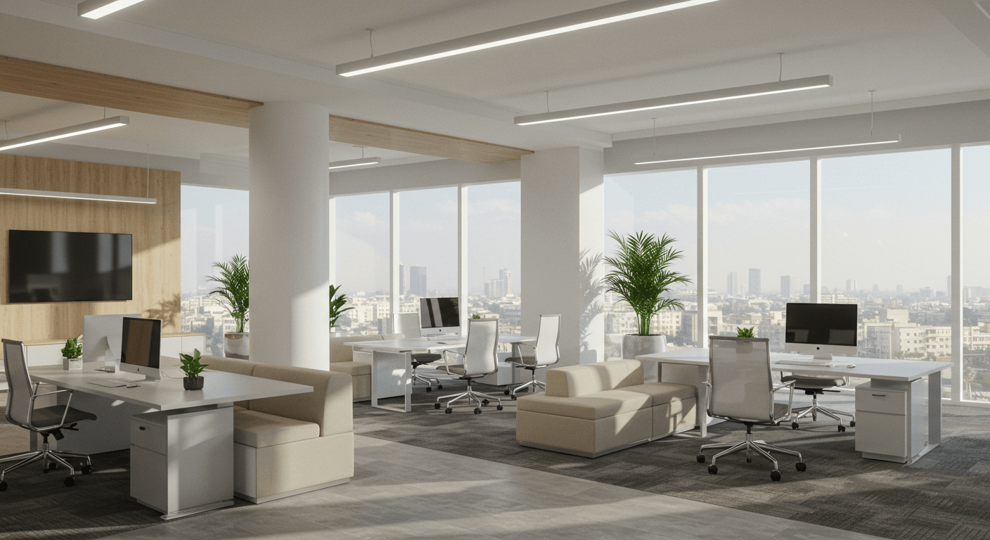 Country Business Avenue, Block 8, Clifton, Karachi — Secure Your Luxury Office on Instalment Now (1)