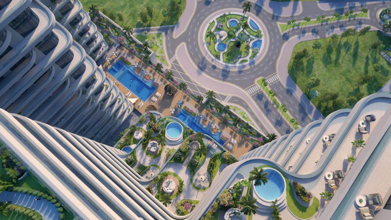 Goldcrest Bay Sands 1 – DHA Phase 8 Karachi 1-3 Bedrooms Apartments With Plunge Pool (1)