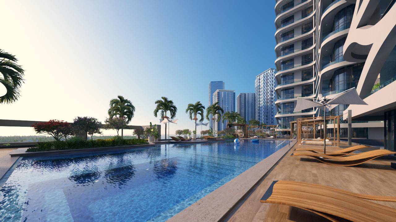 Goldcrest Bay Sands 1 – DHA Phase 8 Karachi 1-3 Bedrooms Apartments With Plunge Pool (1)