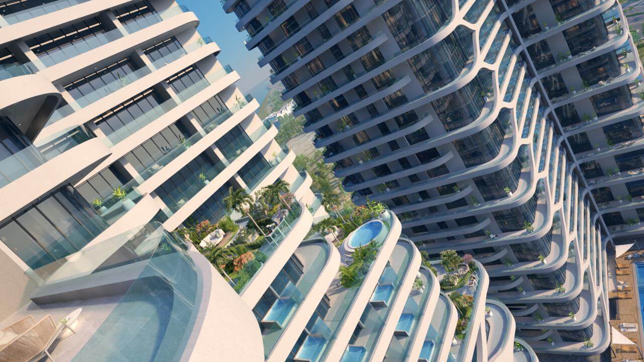 Goldcrest Bay Sands 1 – DHA Phase 8 Karachi 1-3 Bedrooms Apartments With Plunge Pool (1)