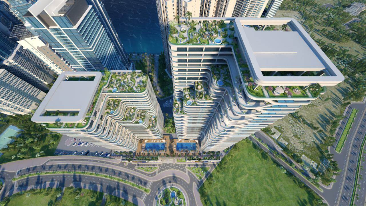 Goldcrest Bay Sands 1 – DHA Phase 8 Karachi 1-3 Bedrooms Apartments With Plunge Pool (1)