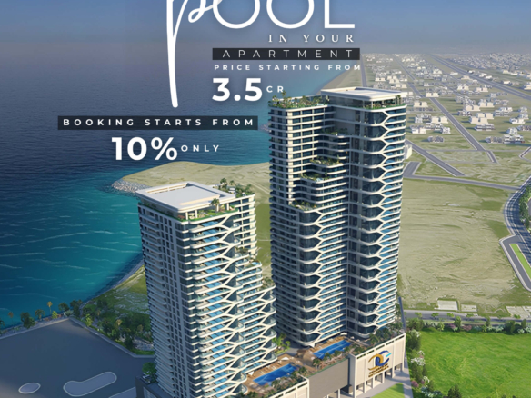 Goldcrest Baysand Apartment With Private Plunge Pool For Sale In Dha