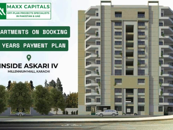 Book Luxury Apartments in Askari 4 Karachi - MaxX Capitals