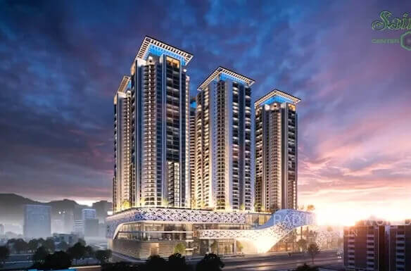 Flat For Sale In Saima Center Point MA Jinnah Road